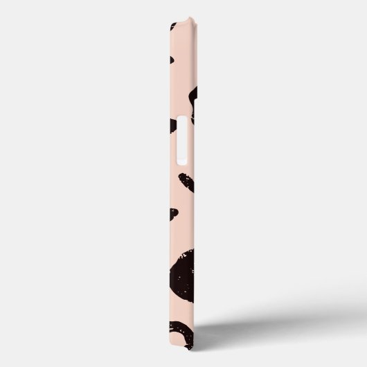 Coques Case-Mate iPhone Jolie mode rose Leopard & Gold Frame (Verso / Droite)