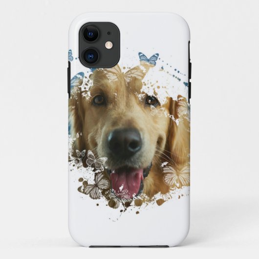 Coques Case-Mate iPhone Jolie oeuvre de chiot (Dos)