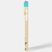 Coques Case-Mate iPhone jolie plage rose flamant (Verso / Gauche)