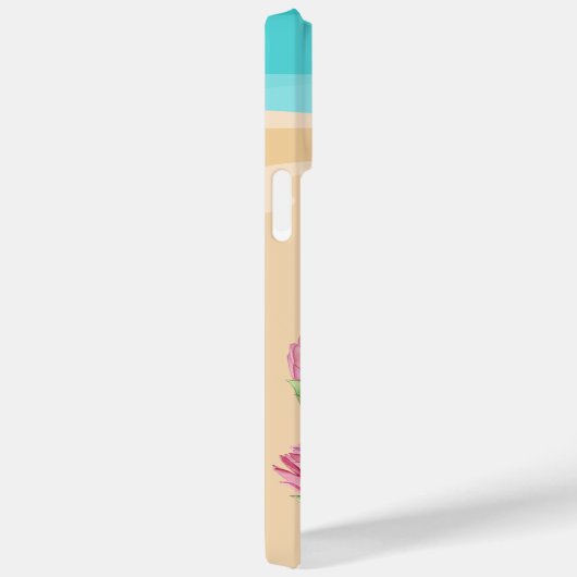 Coques Case-Mate iPhone jolie plage rose flamant (Verso / Droite)