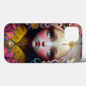 Coques Case-Mate iPhone Jolie poupée fille cheveux roses (Verso (horizontal))