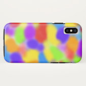 Coques Case-Mate iPhone Jolie rainbow Splodges Abstract Design (Dos (Horizontal))