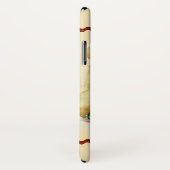 Coques Case-Mate iPhone Jolie réveillon de Noël Enfant & Chat Kitty Aquare (Dos/Droite)