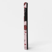 Coques Case-Mate iPhone Jolie rose Ladybug Hearts Love Bug Illustration (Dos/Gauche)