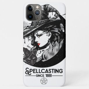 Case-Mate iPhone Case Jolie sorcière et sorcellerie wiccanne de chat noi