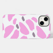 Coques Case-Mate iPhone Jolie vache rose Motif d'impression (Verso (horizontal))