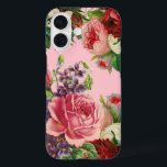 Coques iPhone 16 Jolie Vintage rose rouge violet Fleurs<br><div class="desc">Joli Vintage rose rouge violet Fleurs coque iphone profiter des jolies fleurs Vintages tous les jours.</div>