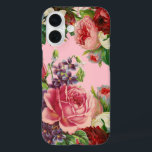 Coques iPhone 16 Jolie Vintage rose rouge violet Fleurs<br><div class="desc">Joli Vintage rose rouge violet Fleurs coque iphone profiter des jolies fleurs Vintages tous les jours.</div>