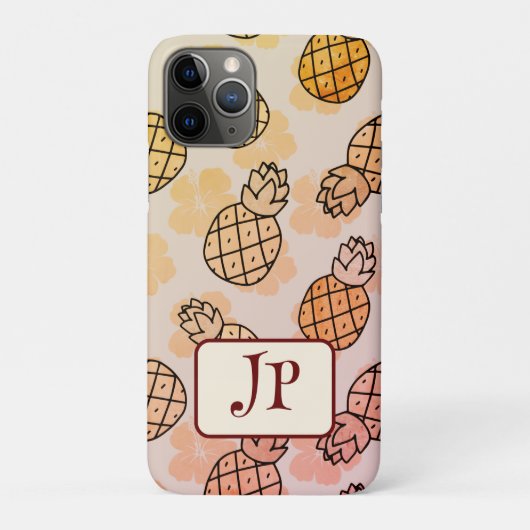 Coques Case-Mate iPhone Jolies ananas (Dos)