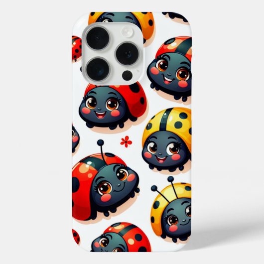 Coques Case-Mate iPhone Jolies coccinelles (Verso)