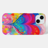 Coques Case-Mate iPhone Jolies Coeurs Et Fleurs (Verso (horizontal))