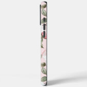 Coques Case-Mate iPhone Jolies fleurs blanches roses   (Verso / Gauche)