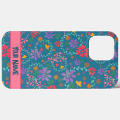Coques Case-Mate iPhone Jolies fleurs du coeur de printemps Inspirivité Mo (Verso (horizontal))