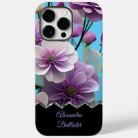Jolies fleurs rose violet lilas bleu