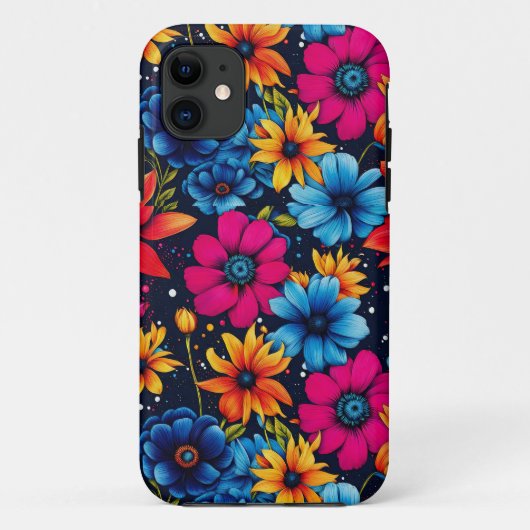 Coques Case-Mate iPhone Jolies fleurs sucrées et roses (Dos)