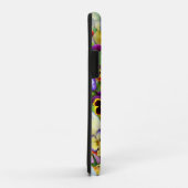 Coques Case-Mate iPhone Jolies Pansies (Dos/Droite)