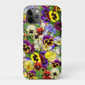 Coques Case-Mate iPhone Jolies Pansies (Dos)
