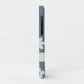 Coques Case-Mate iPhone Jolies petites baies sur iPhone bleu (Dos/Gauche)