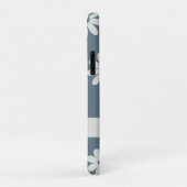 Coques Case-Mate iPhone Jolies petites baies sur iPhone bleu (Dos/Droite)