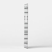 Coques Case-Mate iPhone Jolies rayures blanches grises (Verso / Droite)