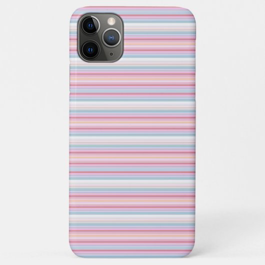 Coques Case-Mate iPhone Jolies rayures blanches roses (Dos)