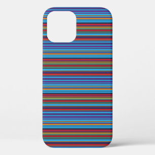 Case-Mate iPhone Case Jolies rayures bleu violet