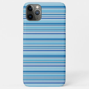 Case-Mate iPhone Case Jolies rayures bleues blanches