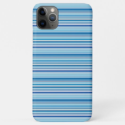 Coques Case-Mate iPhone Jolies rayures bleues blanches (Dos)