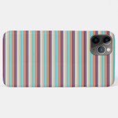 Coques Case-Mate iPhone Jolies rayures bleues marron (Dos (Horizontal))