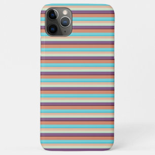 Case-Mate iPhone Case Jolies rayures bleues marron