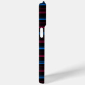 Coques Case-Mate iPhone Jolies rayures bleues roses (Verso / Droite)