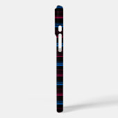 Coques Case-Mate iPhone Jolies rayures bleues roses  (Verso / Gauche)