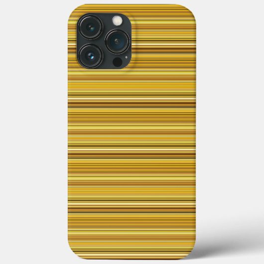 Coques Case-Mate iPhone Jolies rayures brunes dorées (Verso)