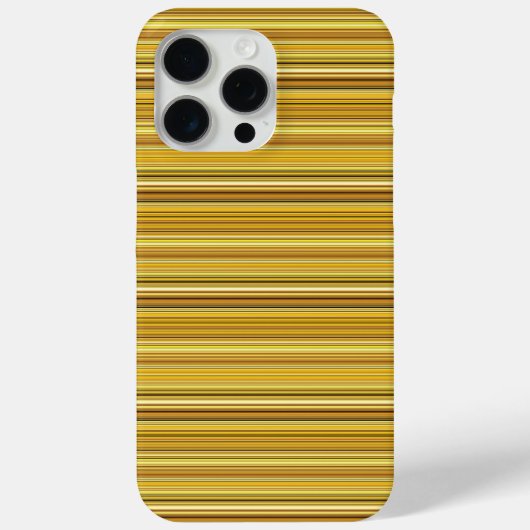 Coques Case-Mate iPhone Jolies rayures brunes dorées (Verso)