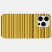 Coques Case-Mate iPhone Jolies rayures brunes dorées (Verso (horizontal))