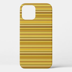 Case-Mate iPhone Case Jolies rayures brunes dorées