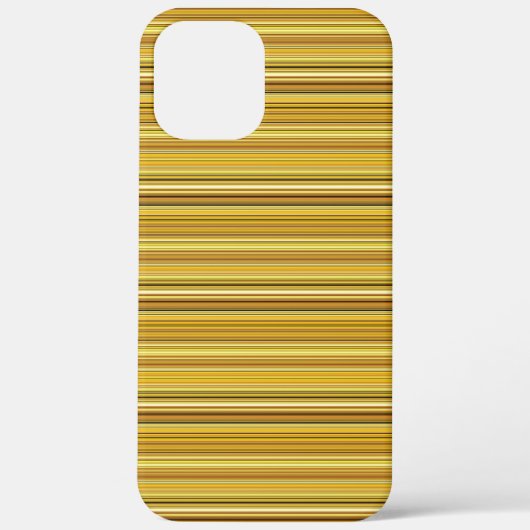 Coques Case-Mate iPhone Jolies rayures brunes dorées (Verso)
