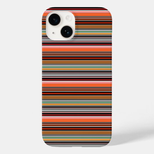 Coques Case-Mate iPhone Jolies rayures colorées (Verso)