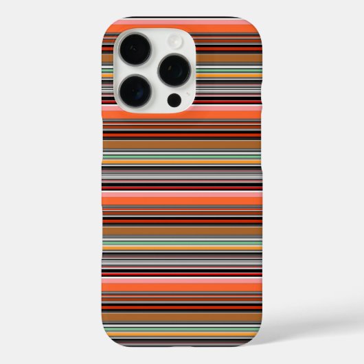 Coques Case-Mate iPhone Jolies rayures colorées (Verso)