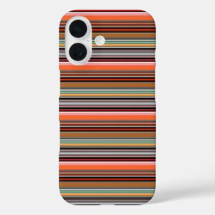 Coques iPhone 16 Jolies rayures colorées