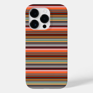 Coque Pour iPhone 14 Pro Jolies rayures colorées