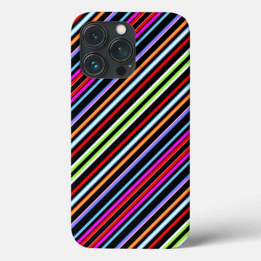 Coques Case-Mate iPhone Jolies rayures colorées (Verso)