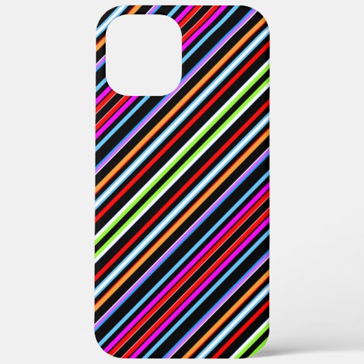 Coques Case-Mate iPhone Jolies rayures colorées (Verso)