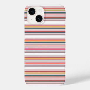 Coque Pour iPhone 14 Jolies rayures colorées modernes