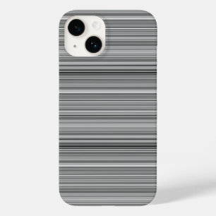 Coque Pour iPhone 14 Jolies rayures grises