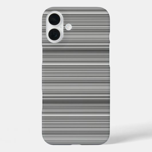 Coques Case-Mate iPhone Jolies rayures grises (Verso)