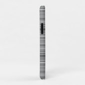 Coques Case-Mate iPhone Jolies rayures grises (Dos/Droite)