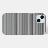 Coques Case-Mate iPhone Jolies rayures grises (Verso (horizontal))