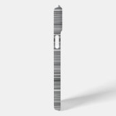 Coques Case-Mate iPhone Jolies rayures grises (Verso / Droite)