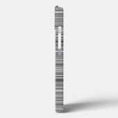 Coques Case-Mate iPhone Jolies rayures grises (Verso / Gauche)